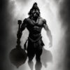 angry hanuman full HD wallpaper