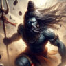 angry shiva image for DP