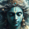 calm krishna hd phone wallpaper