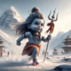 cute shiva good morning image
