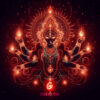 durga mata minimal image