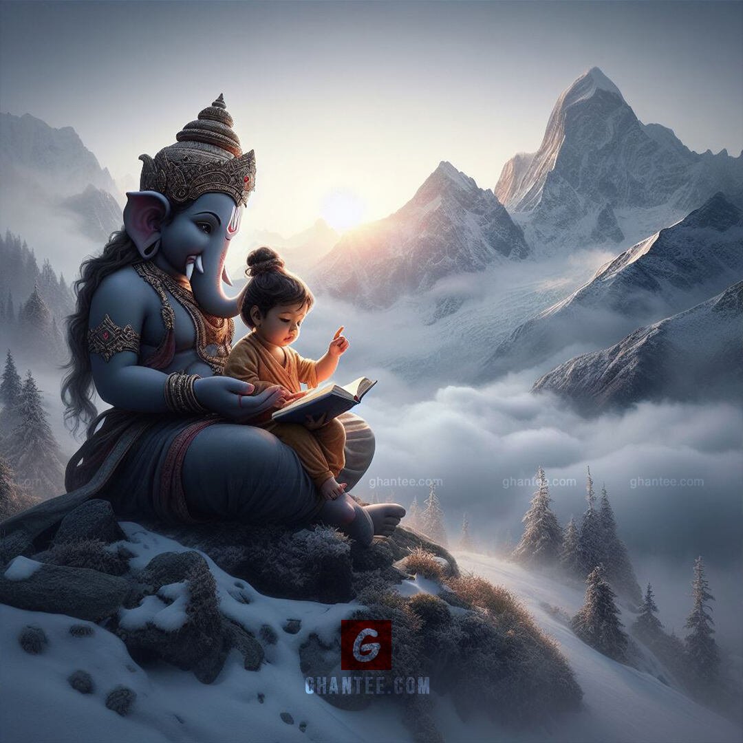 Ganesha the god of knowledge