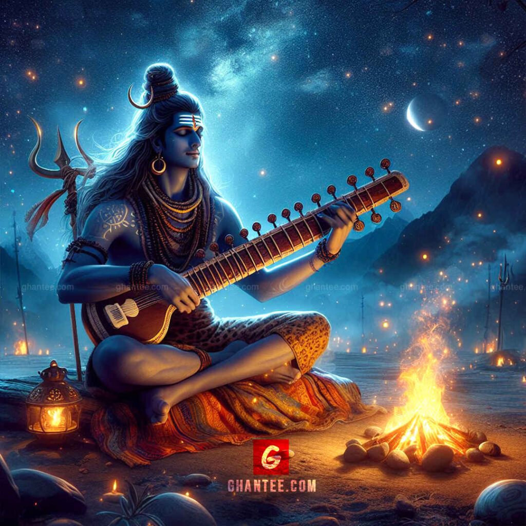 just shiva playing with some melodies