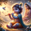 kanha and mother yashoda
