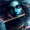 krishna black HD phone wallpaper