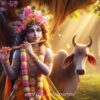 lord krishna ai image