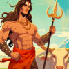 lord shiva illustration by ghantee