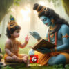 lord shiva teaching kanha