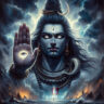 lord shiva third eye HD image