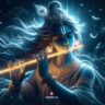 mesmerising krishna doing what he is best at