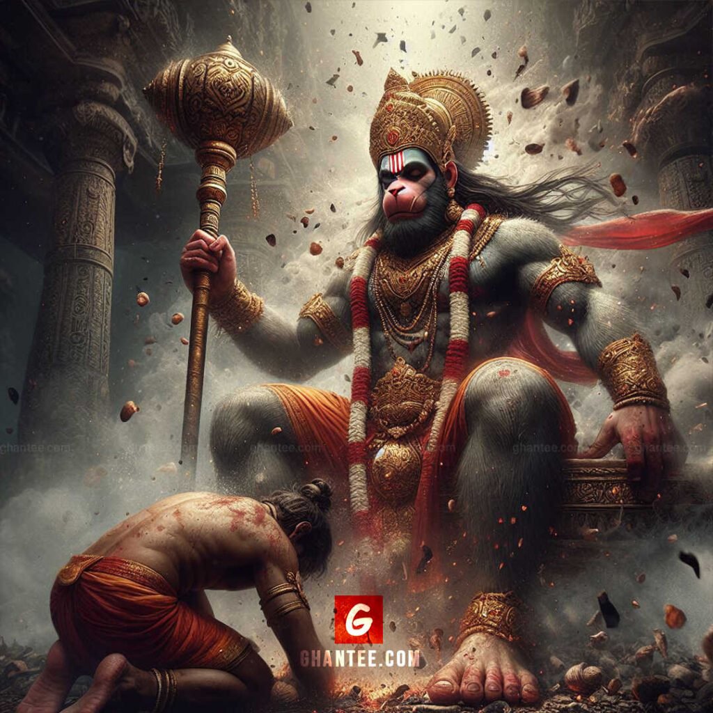 power giving hanuman bhagwan pic