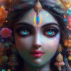 radha rani HD phone wallpaper