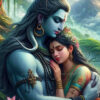 shiv parvati hd phone wallpaper