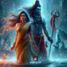 shiva shakti wielding trishul
