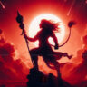 bajrangbali shadow powerful image