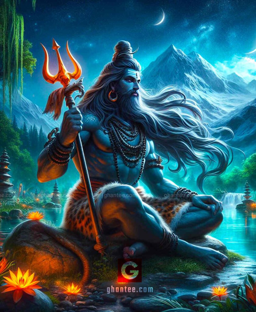 beautiful image of lord Shiva