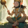cutest lord hanuman phone wallpaper