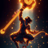 jai shri ram powerful lord hanuman image