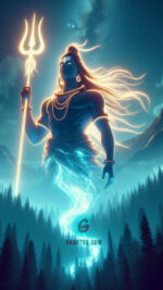 lord shiva majestic phone wallpaper - ghantee