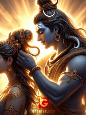 shiv parvati divine love HD