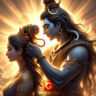 shiv parvati divine love HD