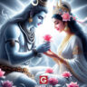 shiv sang parvati HD image