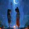 shiva shakti in child form