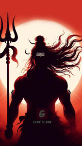 shiva silhouette hd phone wallpaper