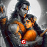 siya ram majestic night image