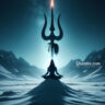 Shiva ratri minimalist image