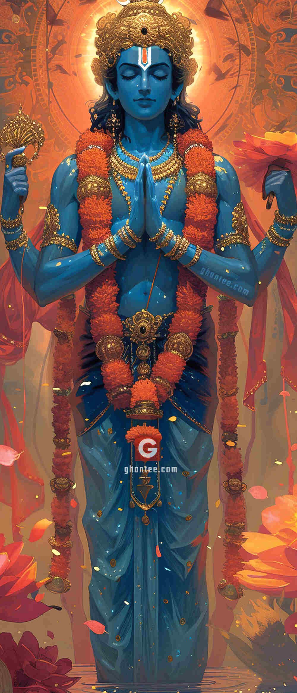 Vishnu ji huge image