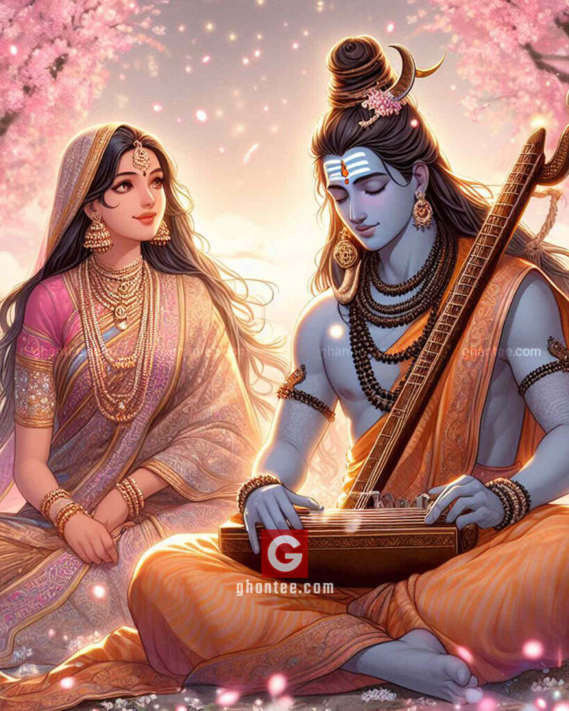 shiv parvati basant panchmi image