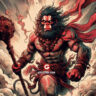 bajrangbali hanuman powerful sketch art