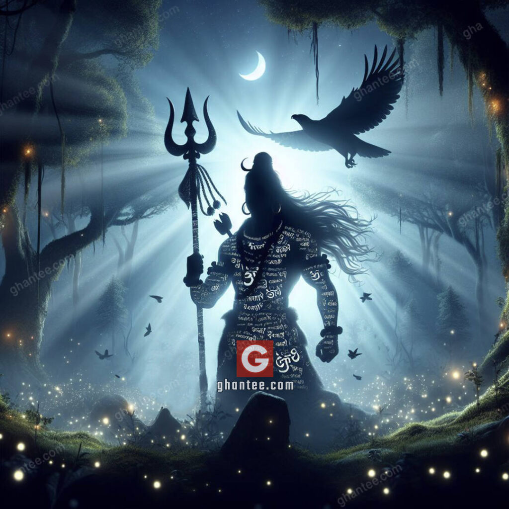 mesmerizing lord shiva 8k image - ghantee