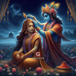 radha krishna vivah picture - ghantee