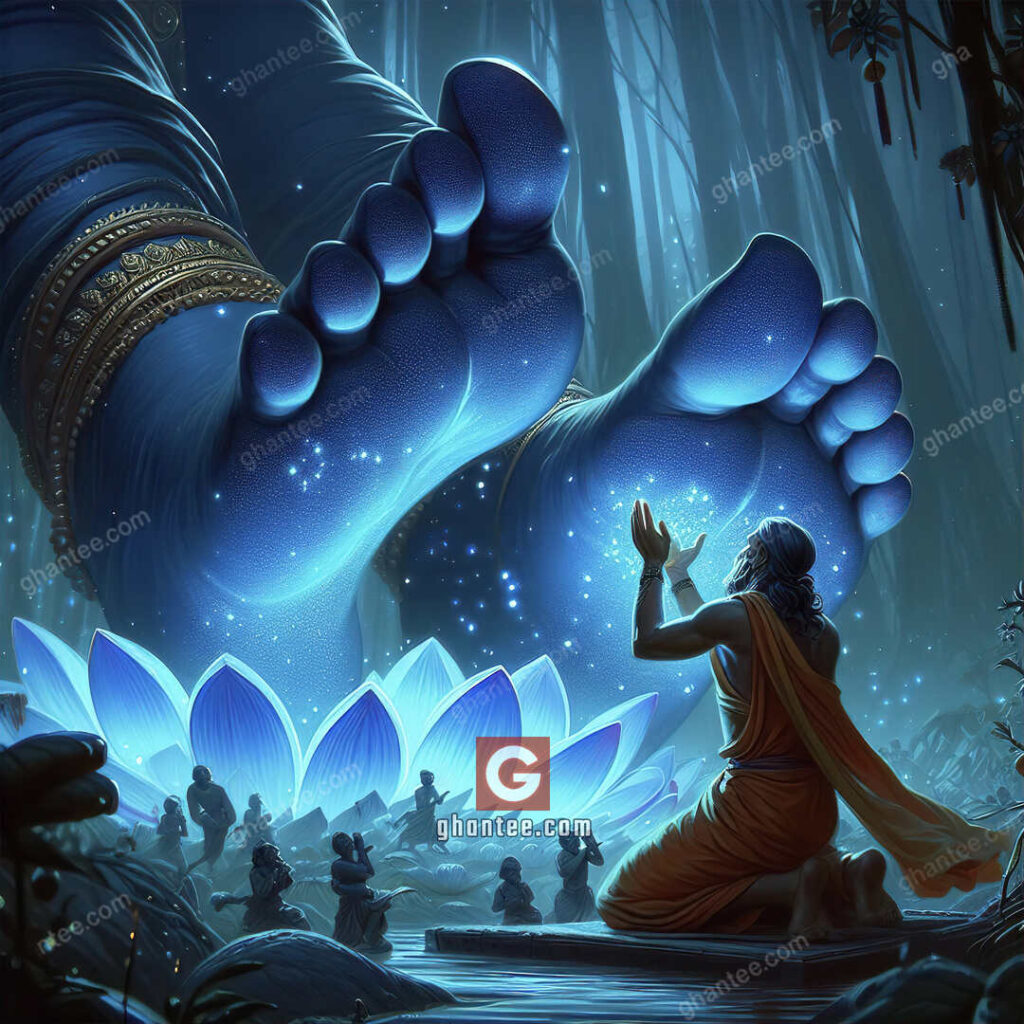 lotus feet of shri hari vishnu