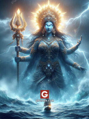 fierce maa durga 4k image