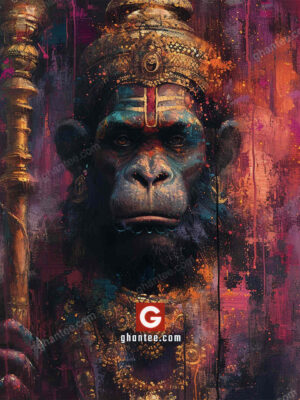 lord hanuman ai paint image