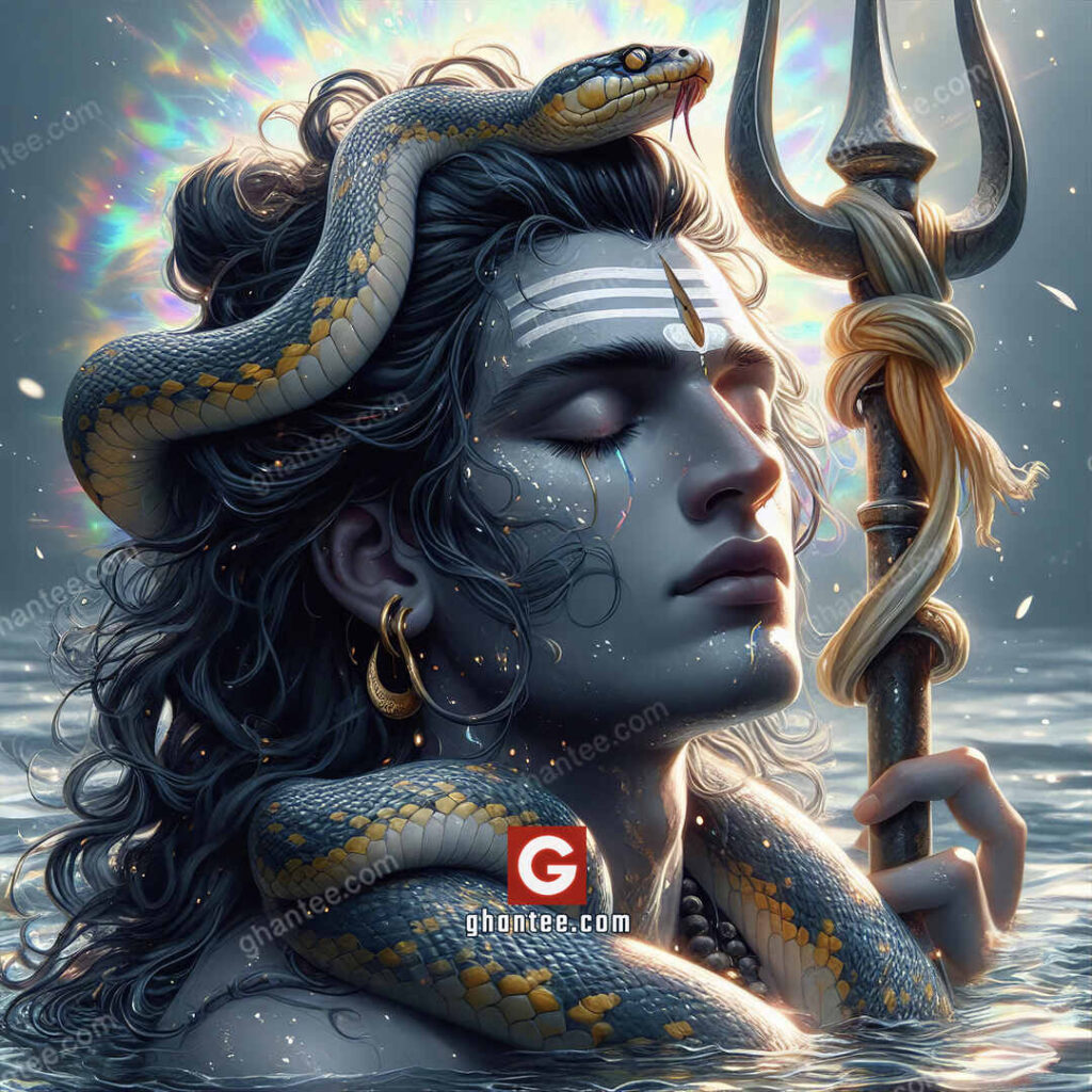 mesmerizing lord shiva 8k image