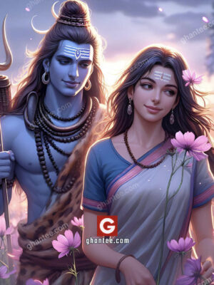 shiv ji and parvati ji photo 8k