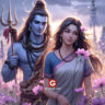 shiv ji and parvati ji photo 8k