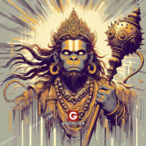 lord hanuman hd wallpaper abstract art