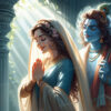 radha krishna photo wallpaper