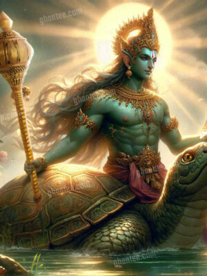 vishnu kurma avatar desktop wallpaper