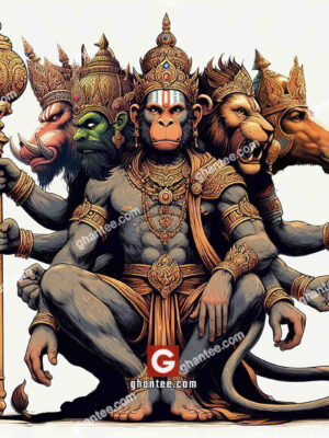panchmukhi hanuman 8k image