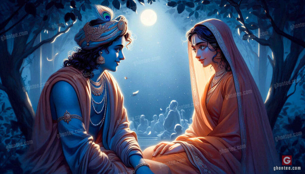 radha krishna HD wallpaper