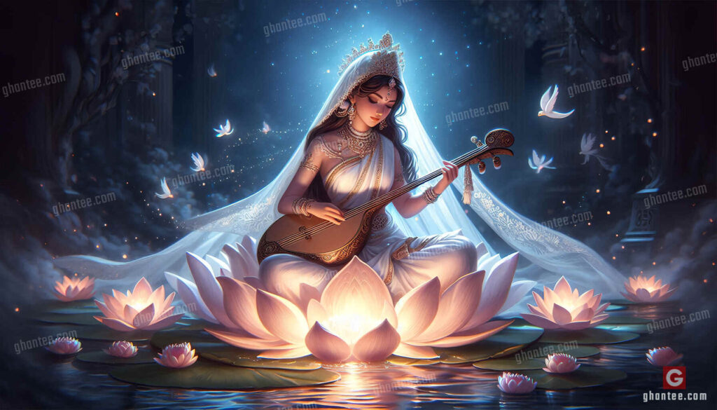 saraswati mata image