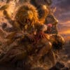 Narsingh Bhagwan 4K photo, Narasimha avatar of Vishnu wallpaper for PC desktop