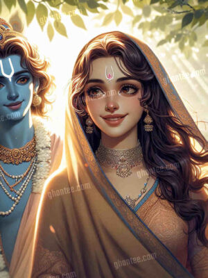 god krishna radha wallpaper_thumbnail