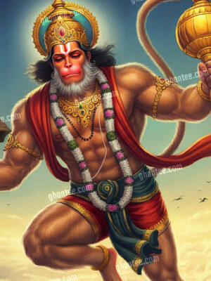 hanuman ji with sanjivani parvat pc wallpaper